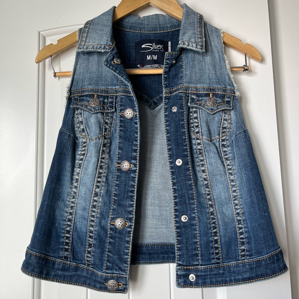 Denim Vest by Silver Jeans Co.